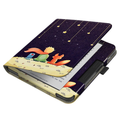 KOBO Libra 7" Leather Case – Hand Strap, Stand & Card Slot Cover for Libra Colour, Libra 2, Libra H2O (N428/N418/N873)