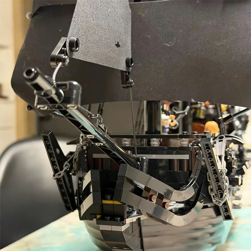 2025 MOC 2862PCS Black Pearl Pirate Ship Building Blocks — Sailboat Model Toy | Kids Birthday Gift