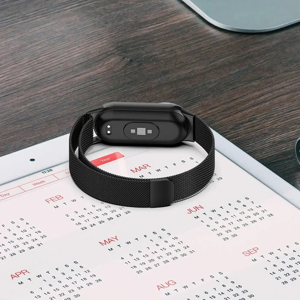 Milanese Loop Strap for Xiaomi Mi Band 8 NFC & Mi Band 9 – Replacement Bracelet Accessory