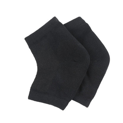 Silicone Heel Socks Foot Care - Moisturizing Gel Heel Protectors for Cracked Dry Feet, Pain Relief & Plantar Support