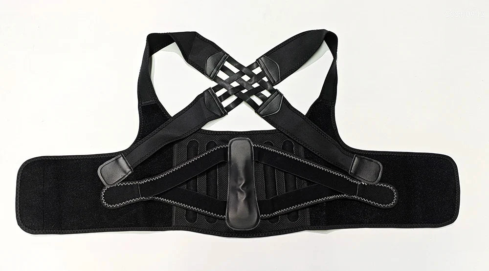 Posture Corrector for Men & Women — Adjustable Shoulder Brace & Back Straightener for Middle & Upper Spine Support