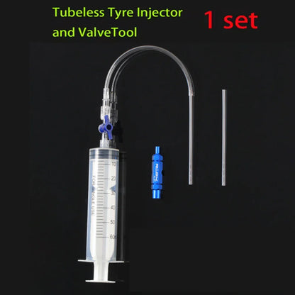 RL225 Tubeless Tyre Injector — Bicycle Sealant Injection Tool with Valve for MTB & Road Bikes