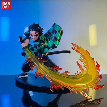 Demon Slayer Anime Figure — Tanjirou, Zenitsu & Kyoujurou PVC Action Toy Collectible Gift for Kids