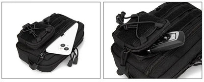 1000D EDC Molle Organizer Pouch – Horizontal Utility Tool Bag, Outdoor Waist Pack for EMT, Hunting & Fanny Pack Use