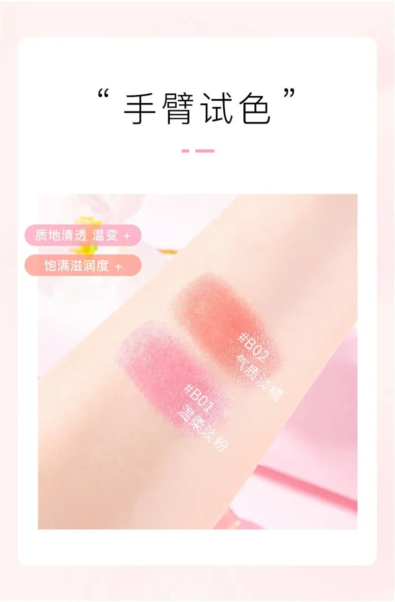Honey Peach Magic Color Lipstick – Temperature-Change Moisturizing Lip Balm, Nourishing & Long-Lasting Bright Lip Makeup