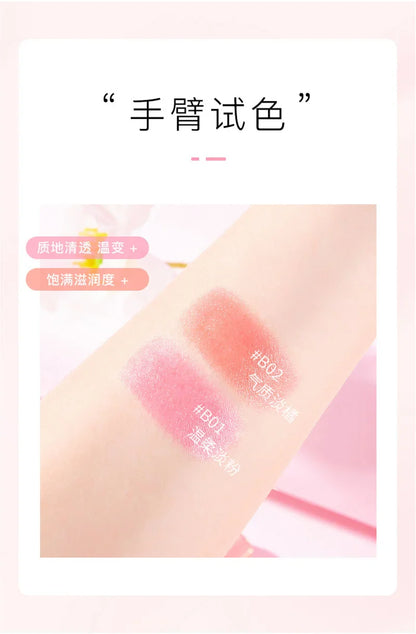 Honey Peach Magic Color Lipstick – Temperature-Change Moisturizing Lip Balm, Nourishing & Long-Lasting Bright Lip Makeup