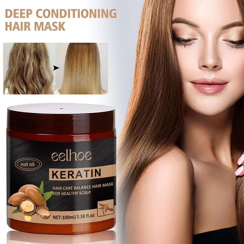 K18 Leave-In Molecular Hair Mask – Deep Keratin Repair Treatment for Softening & Restoring Damaged Hair (1/5 pcs)