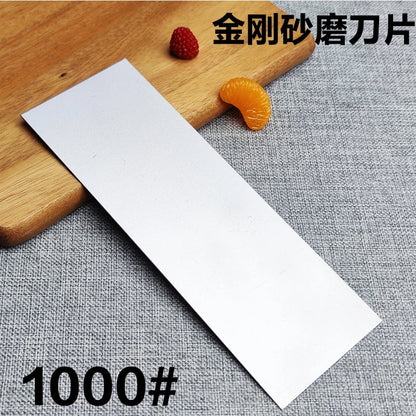1000 Grit Diamond Plate Sharpening Stone – Large Whetstone for Professional Knife & Blade Sharpening, Apex Edge Tool