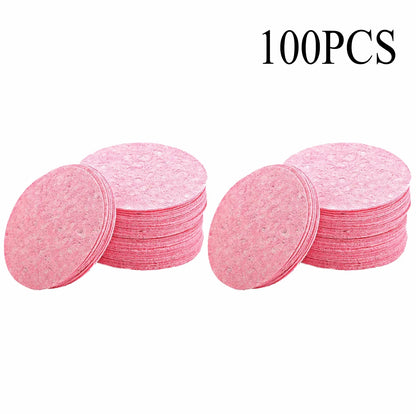 50-1000PCS Compressed Facial Cleansing Sponges – Absorbent, Latex-Free Exfoliating Makeup Pads