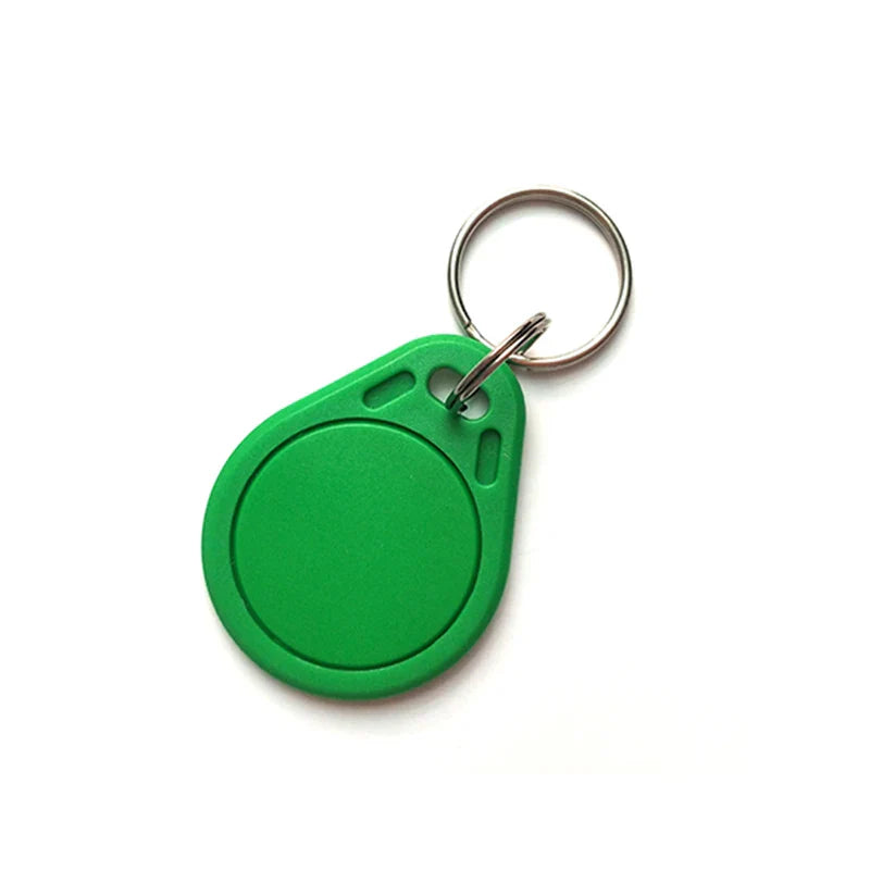 10PCS 125KHz T5577 Rewritable Keyfobs – Duplicate RFID 5200 Proximity Access Card ID Token Keychain Cloner Tags