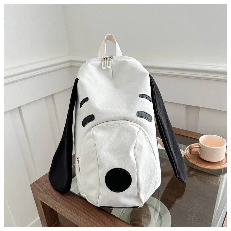 Cute Anime Snoopy Backpack — Large Capacity Oxford Cloth Student Travel Casual Bag