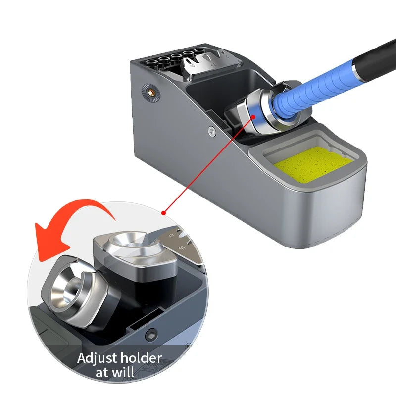 AIXUN T3A/T3B Intelligent Soldering Station – Rework Station for PCB & BGA Soldering with T115/T210/T245/T12 Tools