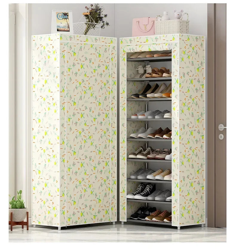 Modern Luxury Shoe Rack Organizer – Home Furniture Cabinet for Living Room, Entryway & Hallway Shoe Storage