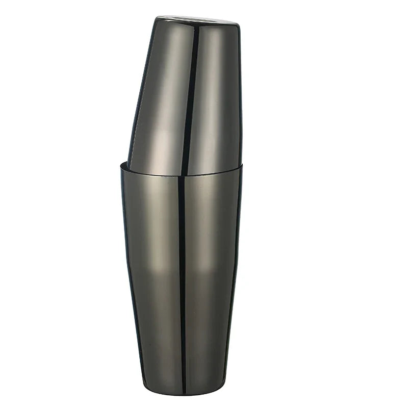 800ml Boston Cocktail Shaker Set – Stainless Steel Martini Bar Mixing Tin for Flair Cocktails