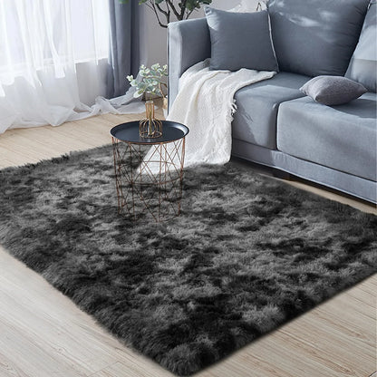 VIKAMA Minimalist Fluffy Area Rug – Non-Slip Living Room Carpet, Soft Kids Room & Bathroom Home Decor Mat