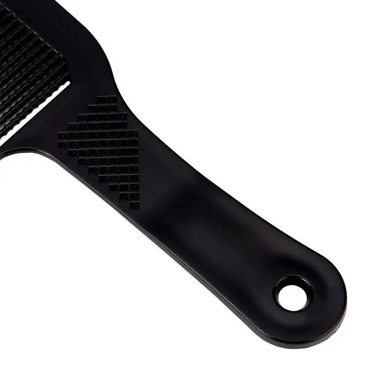 Professional Salon Hair Clipper Accessory – Flat Head Cut Comb, Anti-Static, Wide Tooth Hair Styling Brush for Men