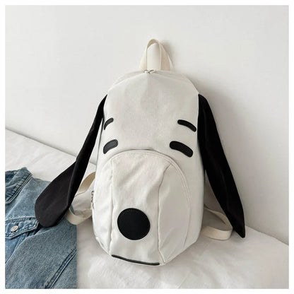 Cute Anime Snoopy Backpack — Large Capacity Oxford Cloth Student Travel Casual Bag