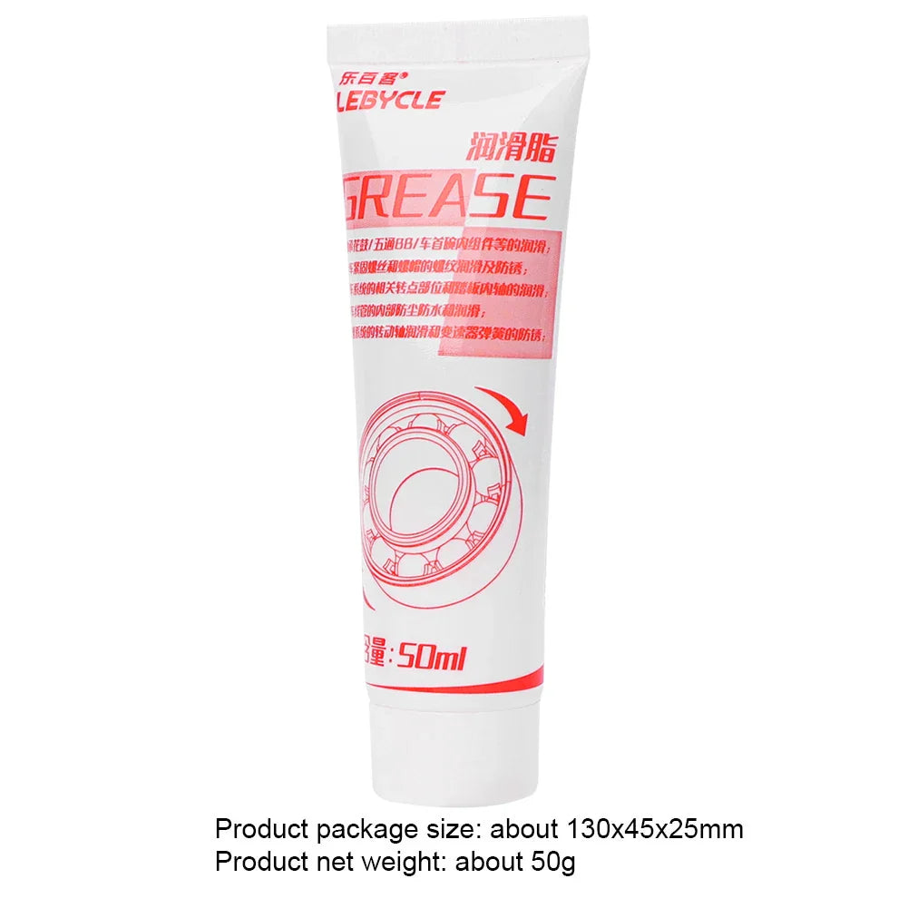 LEBYCLE Bike Grease Lubricant – MTB Bicycle Oil for Hub, Bottom Bracket, Headset, Fork, Flywheel & Bearings