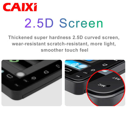 CAIXI 2Din Android 14 Car Radio — Universal CarPlay GPS Multimedia Autoradio for Toyota, Nissan, Jeep, Hyundai, Kia, Chevrolet, VW & Fiat