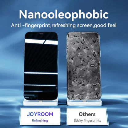 Joyroom HD Tempered Glass Screen Protector - Full-Screen Protection for iPhone 18, 17, 16 & 15 Pro Max