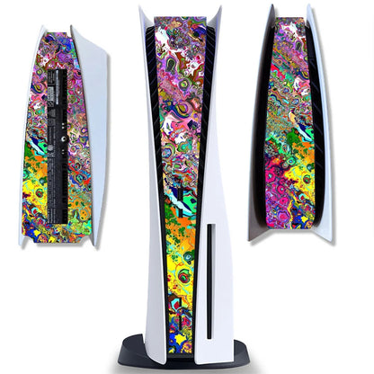 Middle Skin Sticker for PlayStation 5 – Universal Decoration Strip for PS5 Disc & Digital Version Console Skin