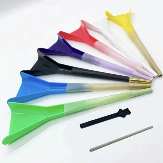 Pre-Rolled Cone Loader Tool Set – Includes Cone Loader, Cleaning Brush & Pressing Rod for Tobacco