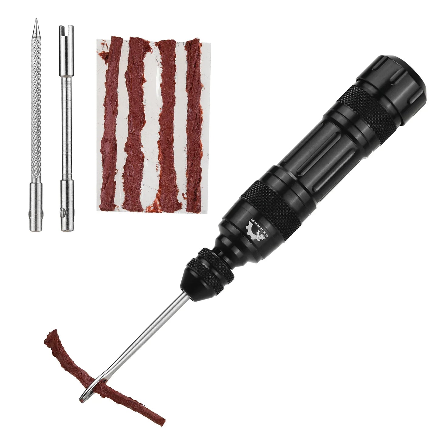 Portable Tubeless Bike Tire Repair Kit — Patch Kit for MTB & Road Bikes