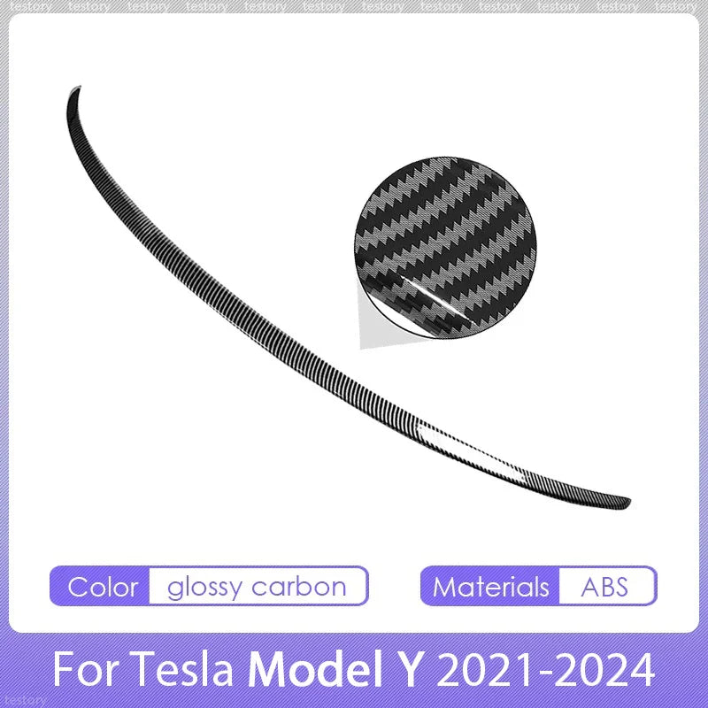 Tesla Spoiler Wing for Model Y & Model 3 Highland 2024 – ABS Rear Spoiler Accessory for Tesla 3/Y 2017–2024