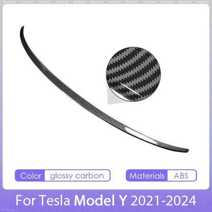 Tesla Spoiler Wing for Model Y & Model 3 Highland 2024 – ABS Rear Spoiler Accessory for Tesla 3/Y 2017–2024