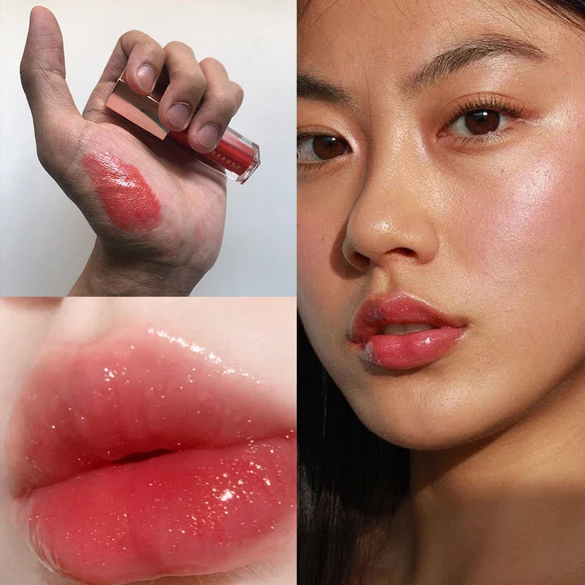 FB Gloss Bomb Cream Lip Gloss | High Shine, Glitter, Moisturizing Plumper, Long-Lasting Liquid Lipstick 9ml