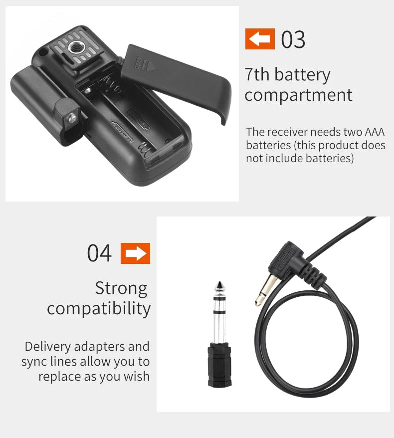 Godox CT-16 16-Channel Wireless Flash Trigger Transmitter & Receiver Set for Canon Nikon Pentax Studio Speedlite