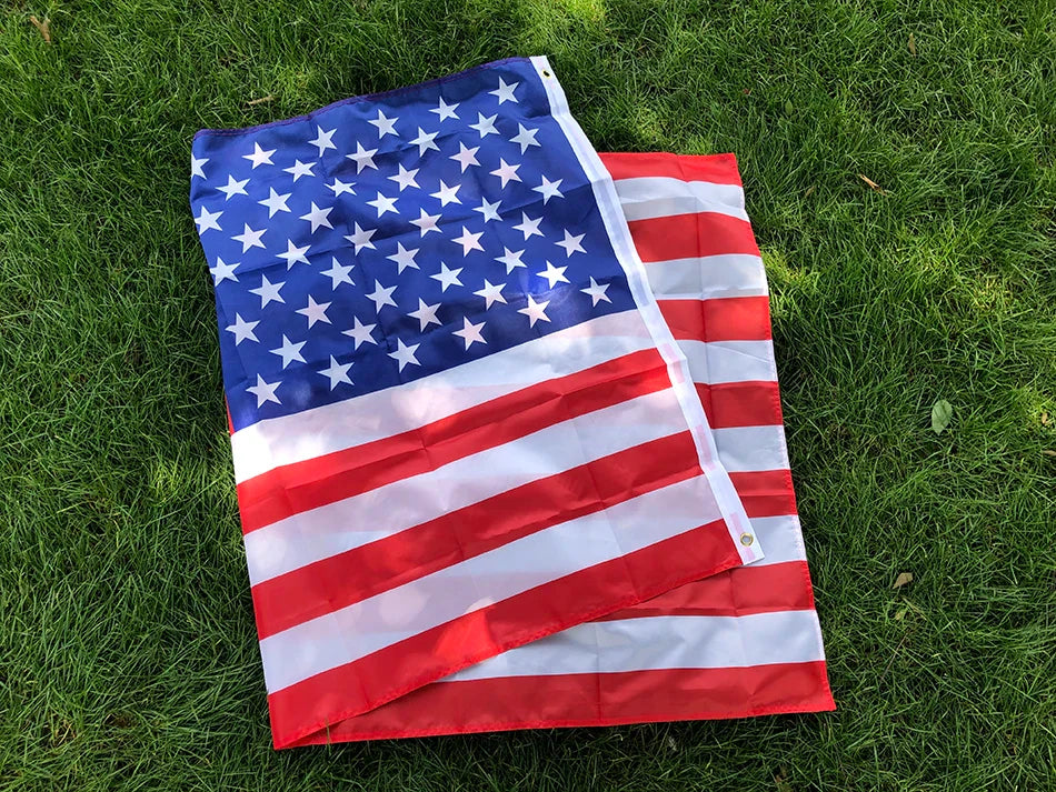 SKY USA Flag 90x150cm – High-Quality Double-Sided Printed Polyester Stars & Stripes American Flag