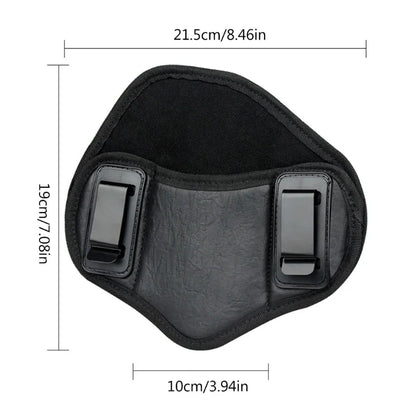 Tactical Hunting Gun Holster – PU Leather Concealed Pouch for Glock 17/19/23/32, Sig Sauer, Beretta, Kahr, Bersa Thunder