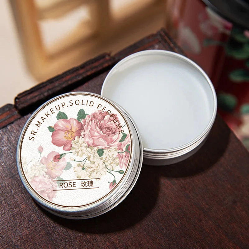 Portable Solid Perfume Balm – Long-Lasting Fragrance Deodorant for Men & Women | Pocket Size Fresh Scent for Daily Use & Dating