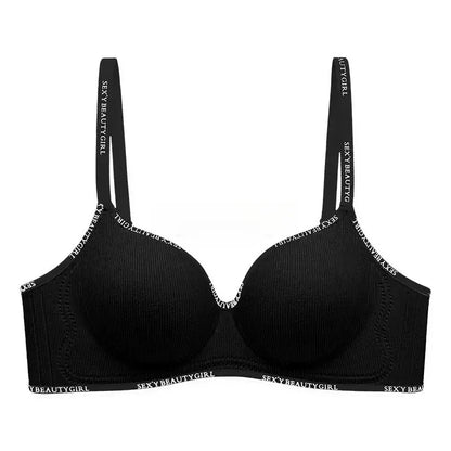 Wireless Push-Up Bra A-C Cup — Seamless Invisible 3D Pad Bralette for Small Chest, Anti-Sagging Comfort Underwear