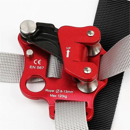 Outdoor SRT Foot Ascender with Pedal Belt – Left/Right Rock Climbing Anti-Fall Rope Riser Gear