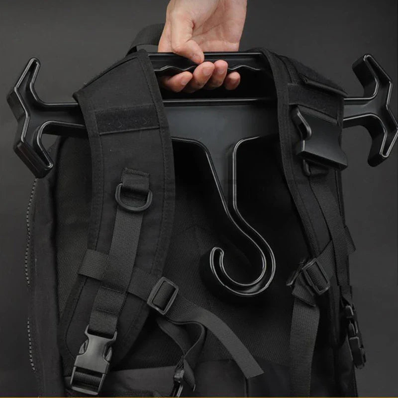 Portable Tactical Multifunctional Hanger - Camping Gear for Tactical Vest Clothing, Strong Plastic Non-Slip Design (1 Piece)