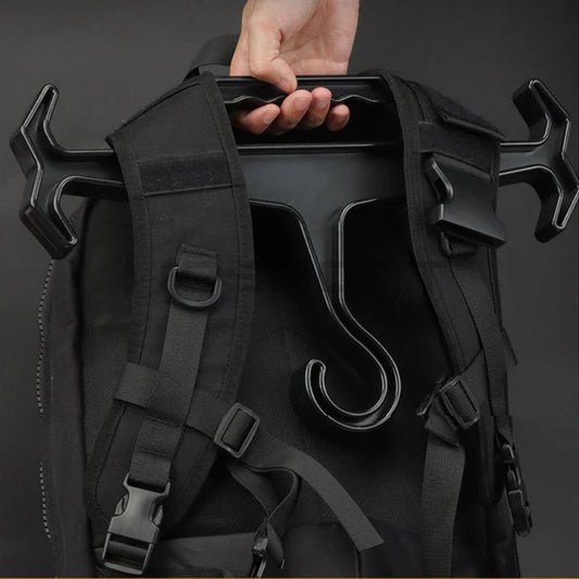 Portable Tactical Multifunctional Hanger - Camping Gear for Tactical Vest Clothing, Strong Plastic Non-Slip Design (1 Piece)