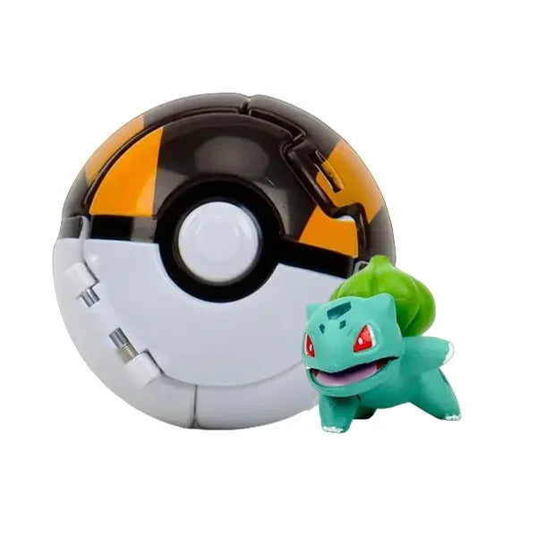 Pokemon Pokeball Figurine — Anime Action Figures including Pikachu & Charizard, Kids Collectible Toy Gift