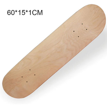 7-9 Layer Maple Skateboard Deck – Double Rocker Mini Cruiser & Dance Board with High Elasticity