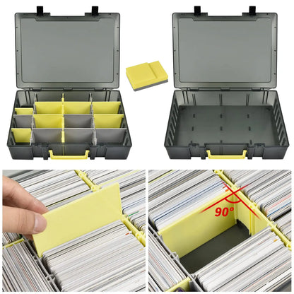 2300+ Trading Card Storage Box – Playing Card Case Organizer for PM TCG, Yu-Gi-Oh, CAH & Phase 10