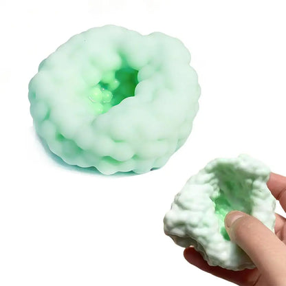Realistic Giant Dumpling Squishy Toy – Soft TPR Bamboo Steamer Fidget Stress Relief & Creative Gift