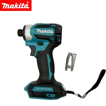 Makita 18V Brushless Power Tool Kit - Cordless Impact Drill, Angle Grinder & Circular Saw Set