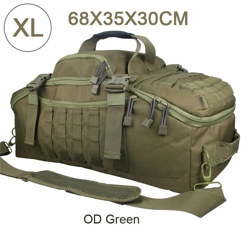 LQARMY 60L/80L Tactical Camping Backpack - Molle Hiking, Travel & Climbing Rucksack for Men