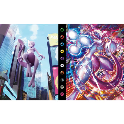 Charizard 240Pcs Card Album – Anime Card Binder for Mewtwo, Charizard & Collections, Protector Folder Gift