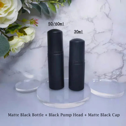 Foam Pump Bottle Set - 10Pcs Refillable Plastic Foaming Soap Dispenser for Shampoo, Travel & Toiletries