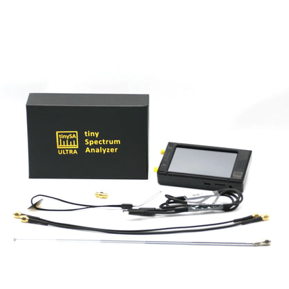 4-inch TinySA Ultra Spectrum Analyzer – 100kHz to 5.3GHz with MF, HF, VHF & UHF Input