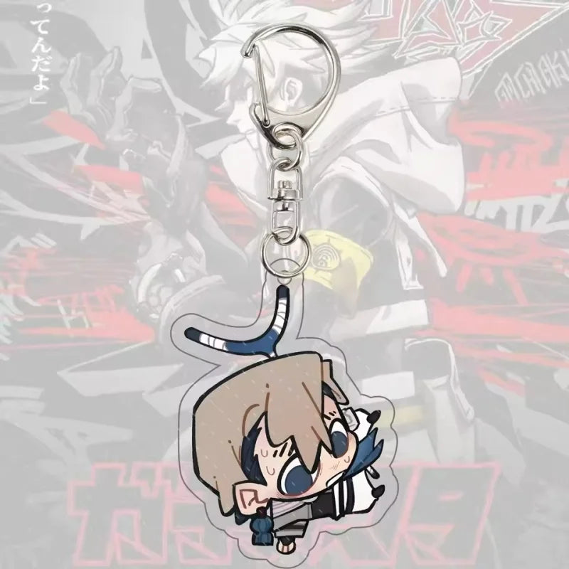 Gachiakuta Anime Acrylic Keychain – Zanka, Riyo, Jabber, Rudo & Enjin Cosplay Fan Gift Desk Decor Collectible