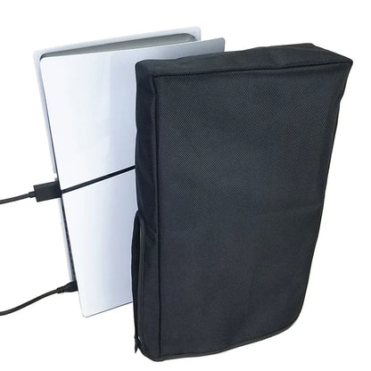 PS5 Slim Console Dust Cover – Waterproof Protective Sleeve for Vertical/Horizontal Use, Dust Proof Case for PlayStation 5 Slim