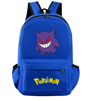 Pokemon Kids Backpack — Pikachu, Charizard, Bulbasaur, Snorlax & Eevee Schoolbag Cartoon Gift